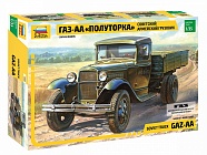 Сборная модель Звезда Советский армейский грузовик "Полуторка" (ГАЗ-АА) 3602