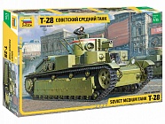 Сборная модель Звезда Советский средний танк Т-28 3694