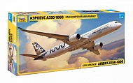 Сборная модель Пассажирский авиалайнер Аэробус А-350-1000 7020