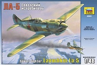 Сборная модель Советский истребитель Ла-5 4803