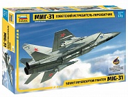 Сборная модель Истребитель - перехватчик МиГ-31 7229