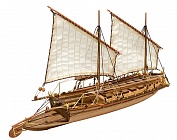 Сборная деревянная модель Мастер-Корабел Канонерский ЙОЛ 1801 год 1/72 MK0202
