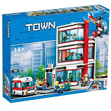 Конструктор Lion King 40020 Городская больница 964 деталей