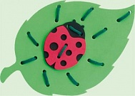 Шнуровка  Божья коровка