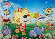 Мозайка - стикер Детский праздник 3D DF-A-6621