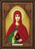 Икона "Святая Анастасия Узорешительница" алмазная живопись - картина стразами