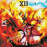 WP303012 Львиная нежность - алмазные часы - COLOR KIT