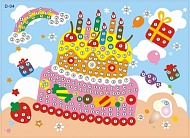 Мозайка - стикер Тортик D004