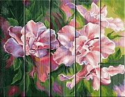 Азалия. Жанна Когай - картина по номерам на дереве PKW-1 77