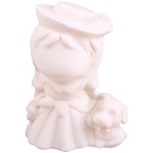 Копилка раскраска "Девочка с собачкой" +6 красок, кисточка 9430