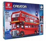 Конструктор King 85023 Лондонский Автобус 1807 деталей