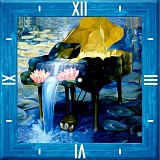 7303004 Музыка цветов - алмазные часы - COLOR KIT