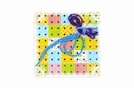 Развивающая игра шнуровка "Иглоборд Лоскутки" IG0329