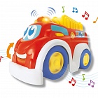 Игрушка для малышей - Веселая машинка. Пожарная служба, свет и звук 12841