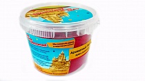 Кинетический Песок Ароматный Арбуз, красный 0,5 кг в ведерке