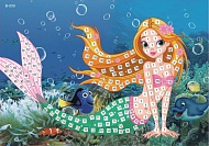 Мозайка - стикер Русалочка B030