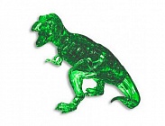3D пазл головоломка Crystal Puzzle Динозавр зеленый