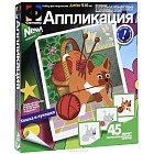 Аппликация "Кошка и лукошко"