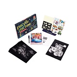 Набор для рисования в темноте Рисуй Светом А4 Транспорт